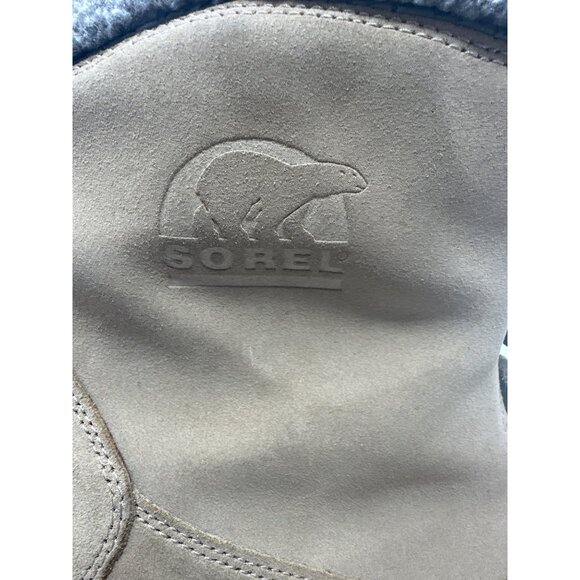 Sorel Ellesmere Winter Boots With Rubber Soles & Faux Fur Trim Womens Size 8 - Picture 2 of 16